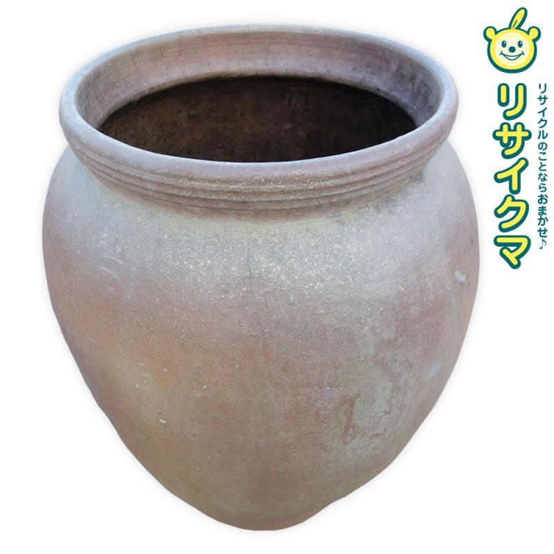 大 壺 2 備前焼 引き取り 楽天市場】【中古】M▽古備前 水瓶 窯印有り