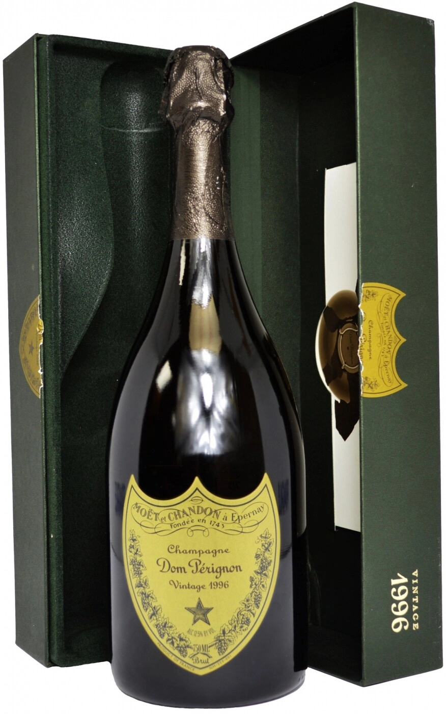 Champagne Dom Perignon, 1996, gift box, 750 ml Dom Perignon, 1996