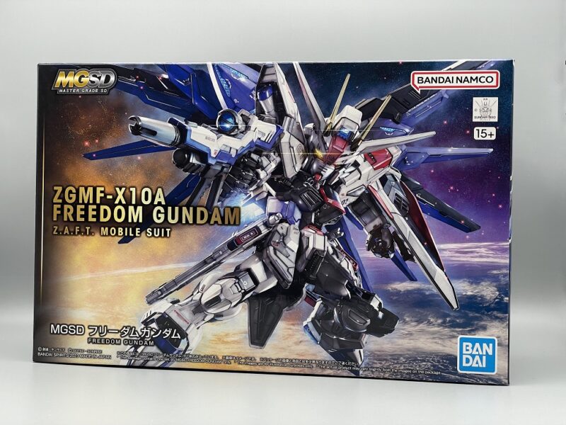 MGSD フリーダムガンダム 完成品 制作レポート＃16MGSD フリーダム