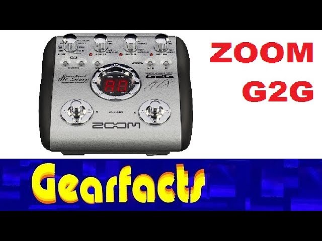 ZOOM マルチエフェクター G2G ジョージ・リンチ モデル 動作確認済み