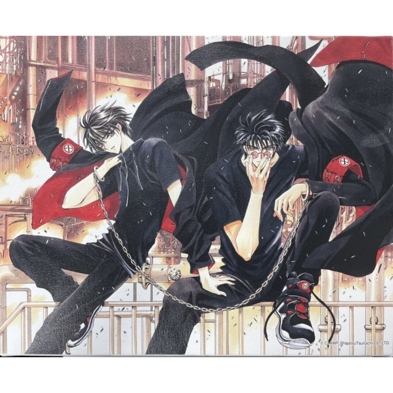 X(CLAMP) 皇昴流/神威 クリアファイル 2枚セット X(CLAMP) 皇昴流/神威