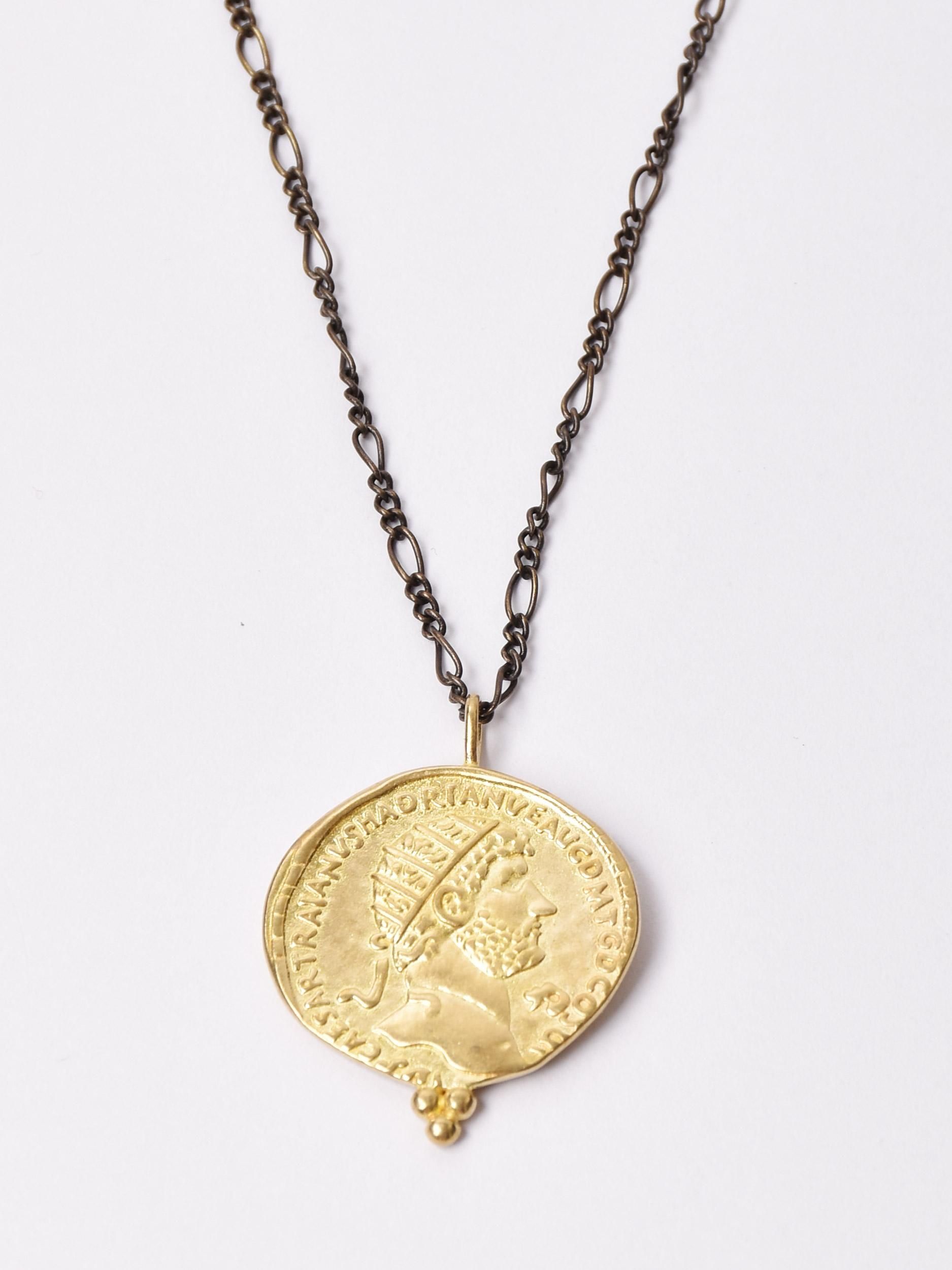 ヨーロッパ金貨ネックレス | アエテルニタス - 古着屋グレープフルーツ