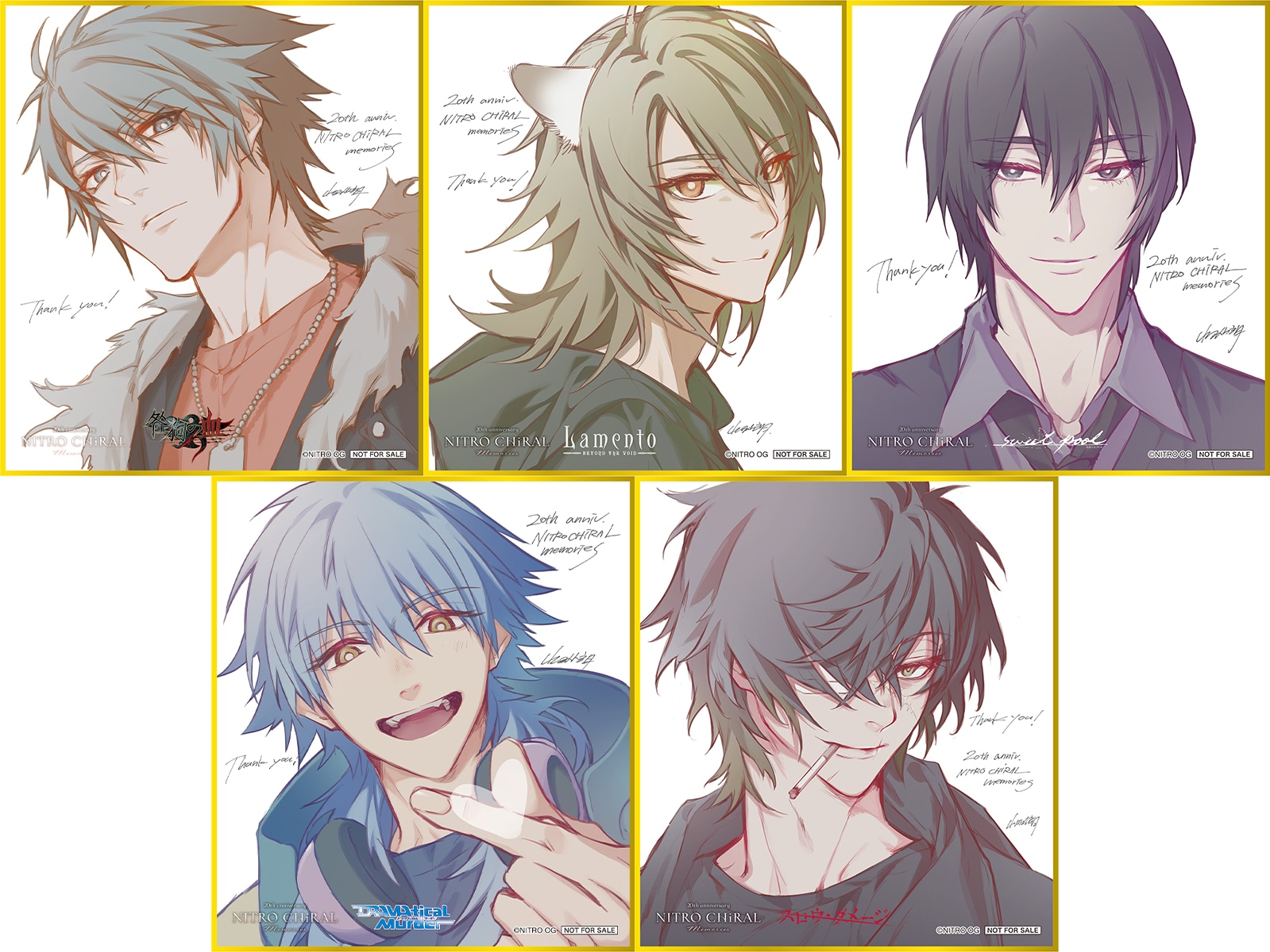 トワ スロウダメージ 入場特典色紙 購入特典セット ニトロキラル展