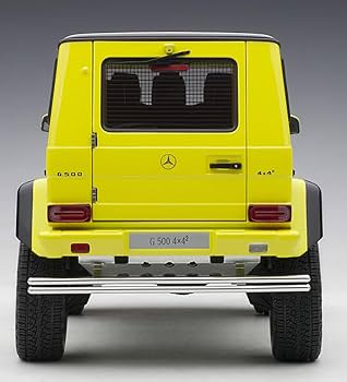 1/18 メルセデスベンツ Gクラス G500 4×4 ミニカー ゴールド 1/18