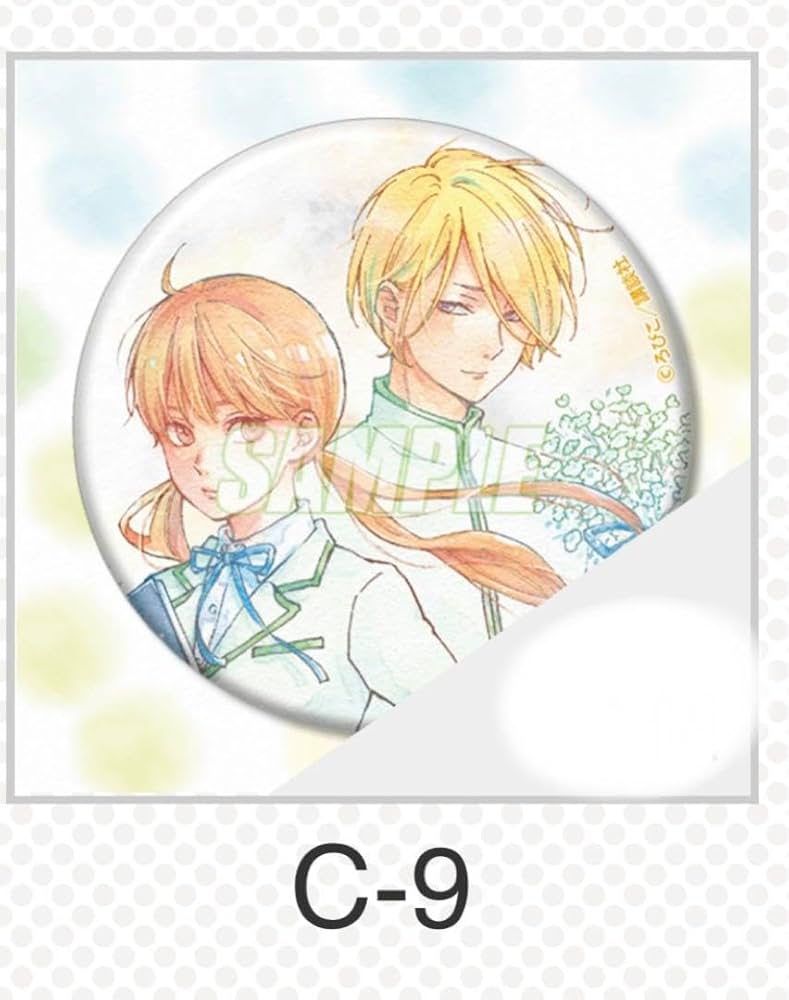 となりの怪物くん】水谷雫 ろびこ原画展 購入 描き下ろし 缶バッジ
