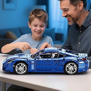 Amazon.com: Reobrix Sports Car Building Blocks Set for Adults, 1:8