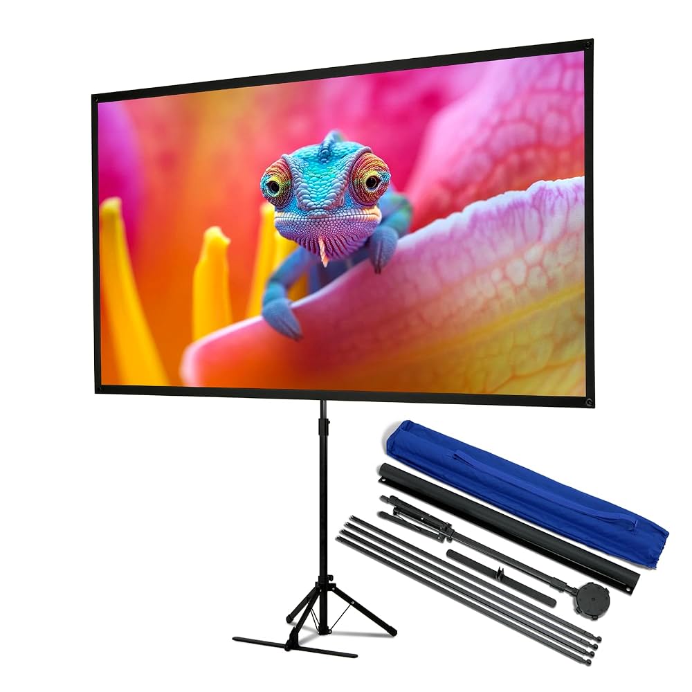 プロジェクター＆モバイルスクリーン80インチ