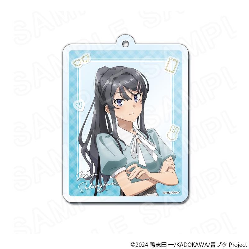 アニメ「青春ブタ野郎」シリーズ 描き下ろしアクリルキーホルダー 桜島麻衣