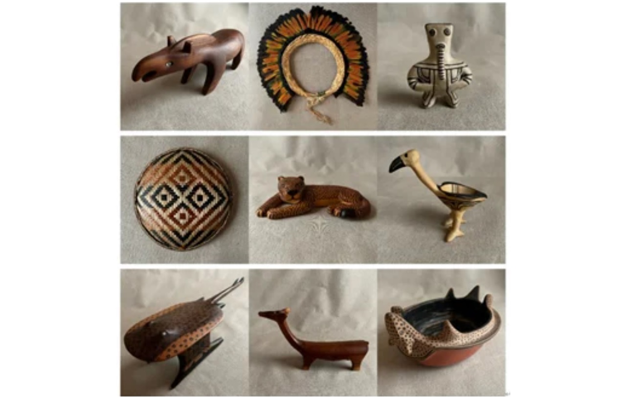 ブラジル アマゾン 木彫り アート ブラジル アマゾン 木彫り アート 南