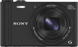 Sony DSC WX350 18.2 Megapixel Digital Camera Black DSCWX350/B