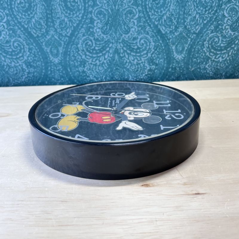 希少 ディズニー ヴィンテージミッキーマウス 手が動く壁掛け時計 昭和