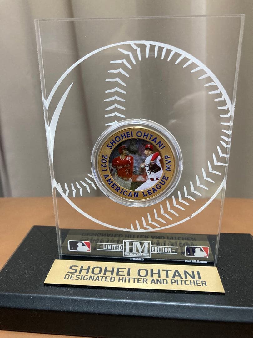 大谷翔平MVP記念 エンゼルス大谷翔平選手 2023 AL MVP受賞記念グッズ」として数量限定の
