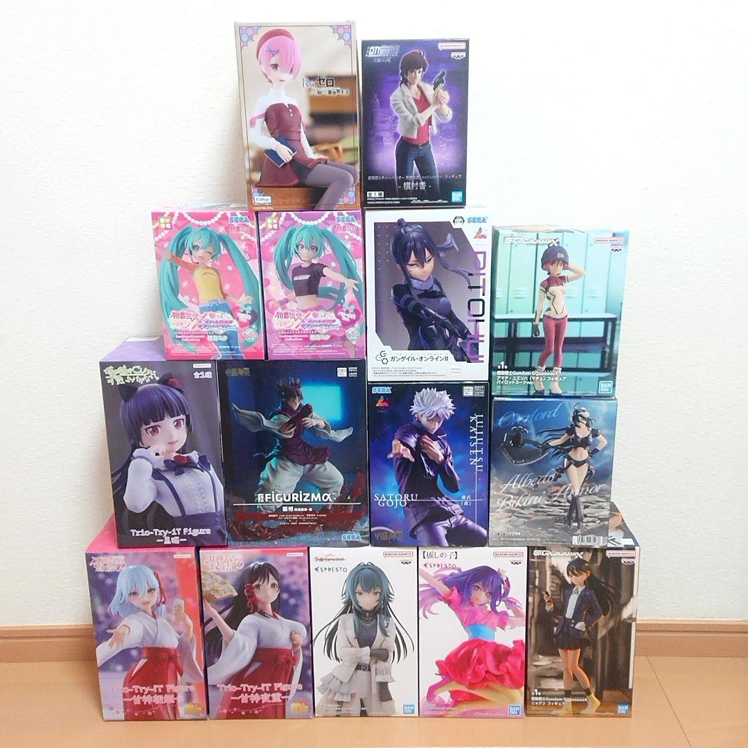 フィギュアまとめ売り 呪術廻戦・初音ミク・甘神さんちの縁結び等15体