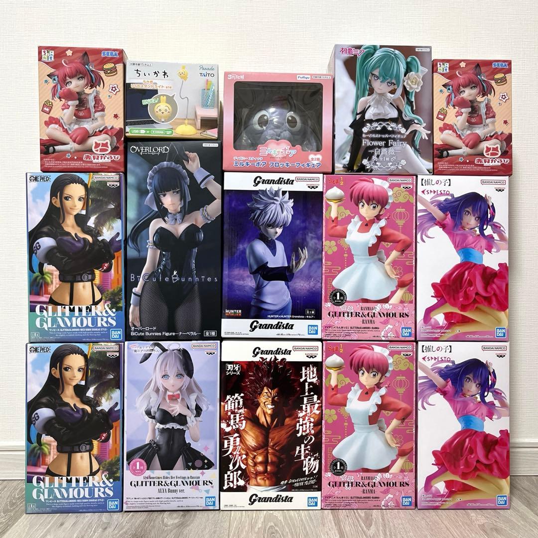 最新フィギュア 15体セット まとめ売り 最新プライズ 新品 未開封 フィギュア まとめ売り 15体 セット - メルカリ