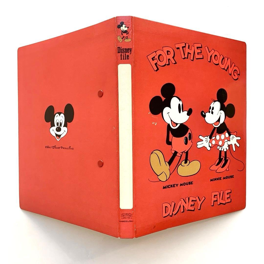 ミッキー ミニー バインダー レトロ - メルカリ