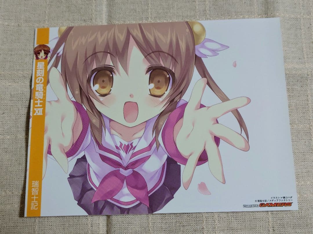 星刻の竜騎士（ノベル版）特典ブックカバー 8枚セット