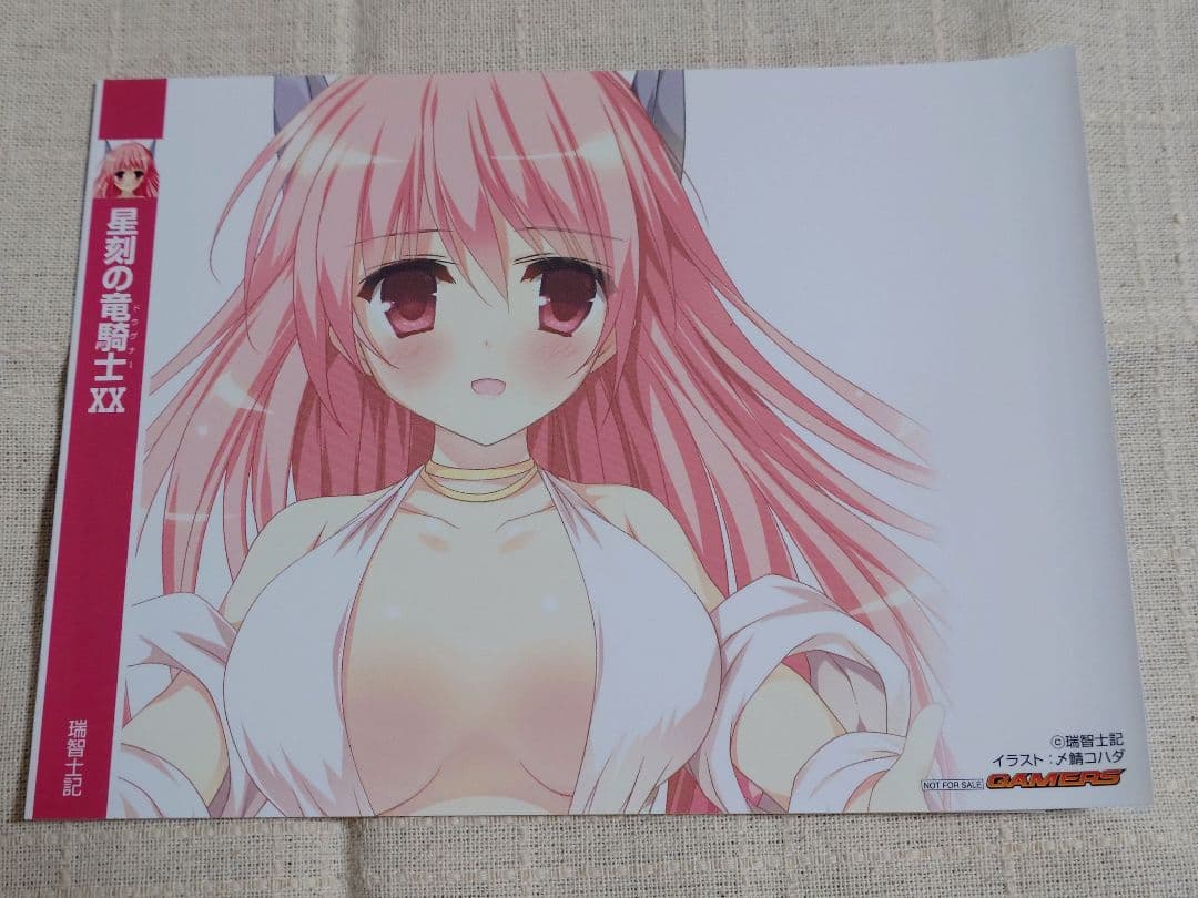 星刻の竜騎士（ノベル版）特典ブックカバー 8枚セット