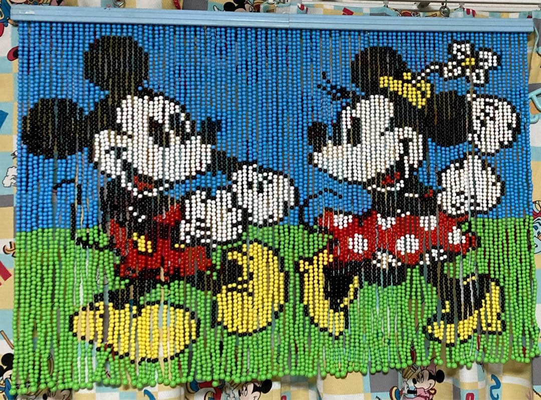 たまのれん　ミッキー　ミニー　レトロ　ディズニー　3月17日まで価格 たまのれん ミッキー ミニー レトロ ディズニー 3月17日まで価格 たま