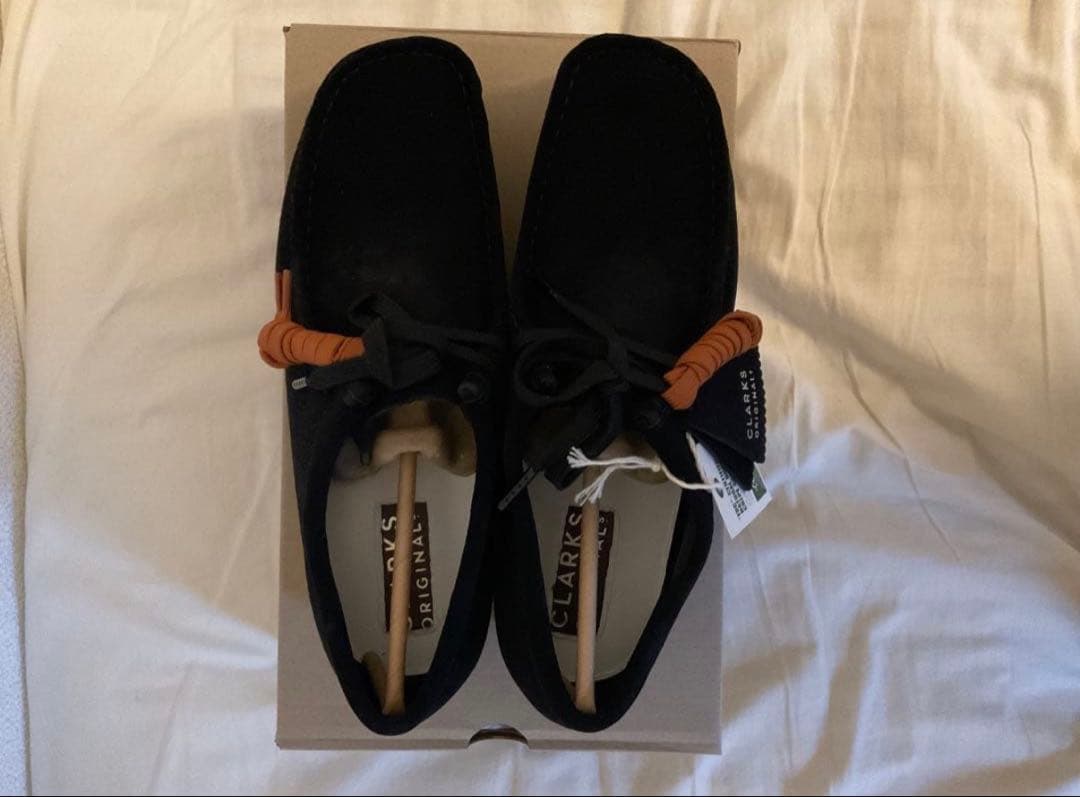 Clarks ワラビーブラック 25.5cm ラスト1点