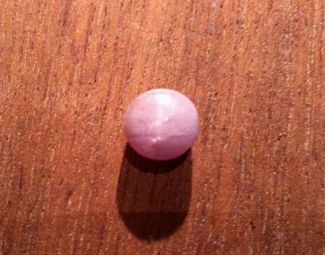 高品質　スタールビー ビルマ産非加熱スタールビー 1.289ctルース