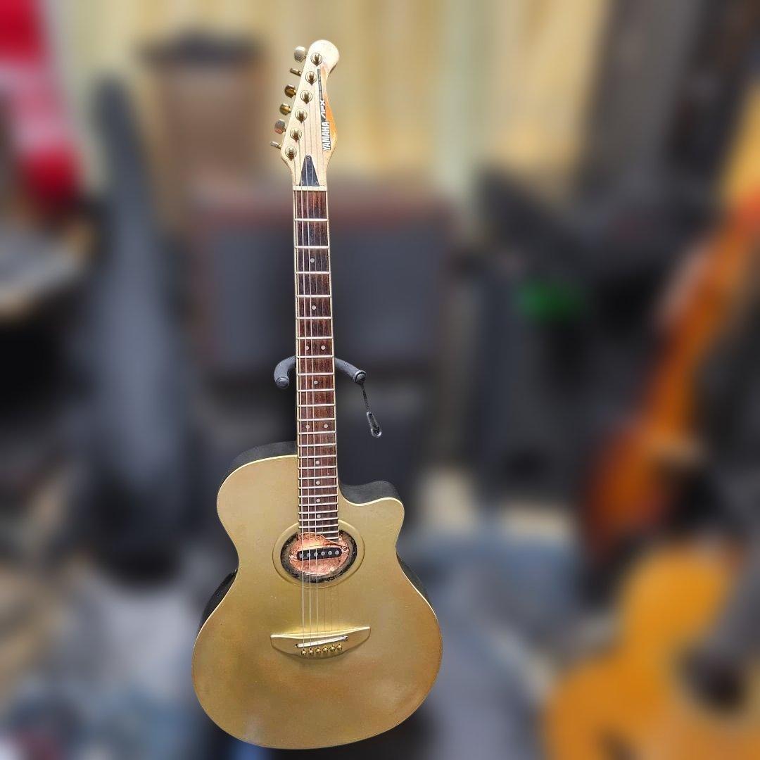 Apx8s 雑gold塗装 究極の改造！アコギ・エレキ化　調整済は動画！ 気まぐれ値下！Apx8s 雑gold塗装 究極の改造！アコギ・エレキ化 動画