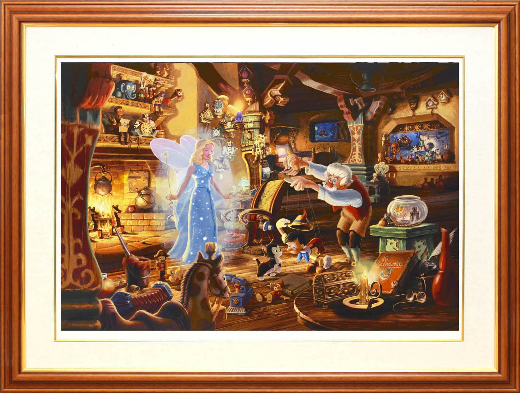 トーマス キンケード 絵画 TEACUP COTTAGE 保証書付き 1996年 トーマス