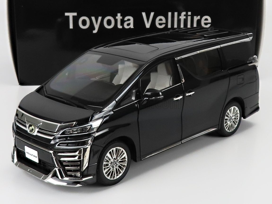 トヨタ ヴェルファイア 1/18 ダイキャストモデル黒 ミニカー トヨタ
