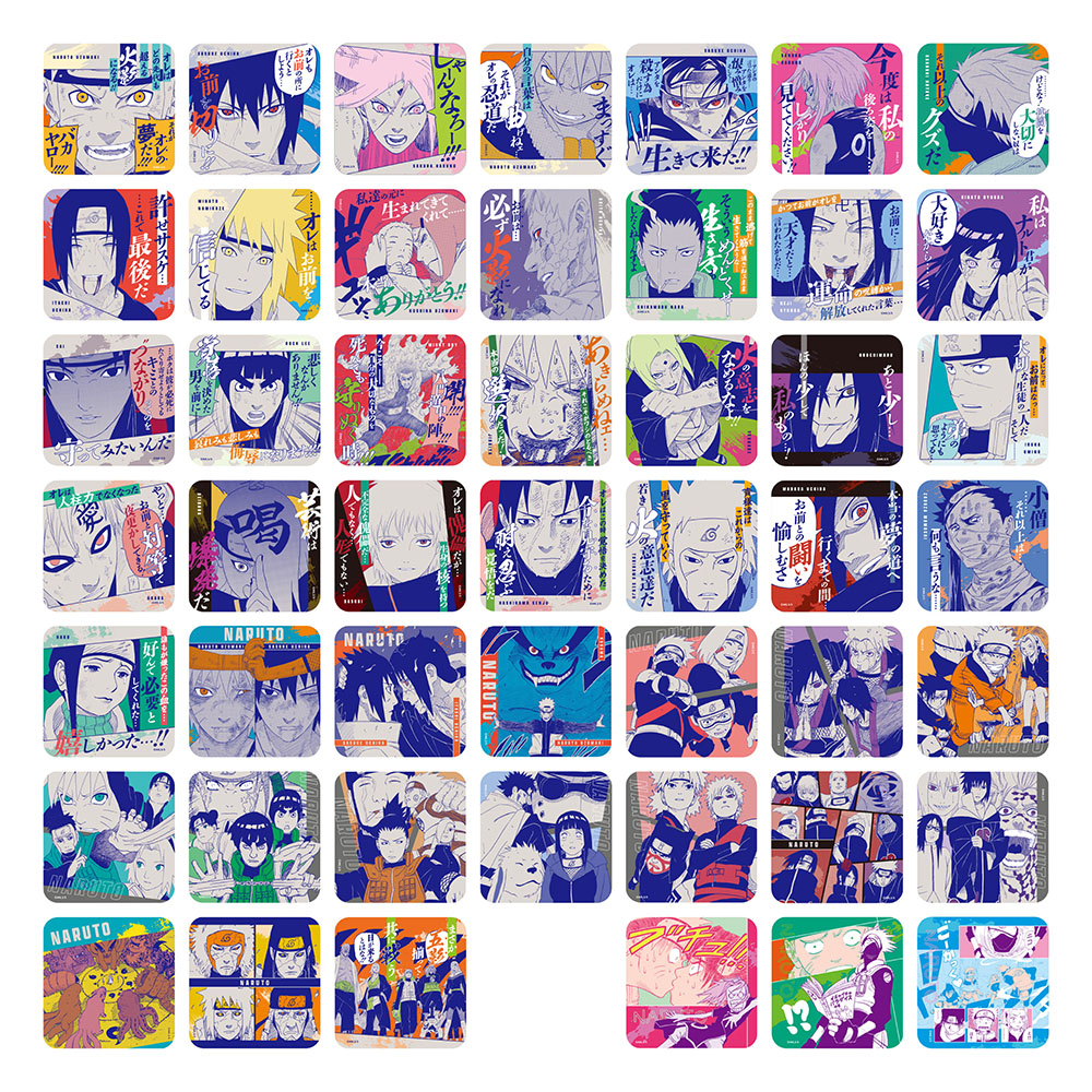 ジャンプ展 NARUTO アートコースター BOX NARUTO ナルト アート