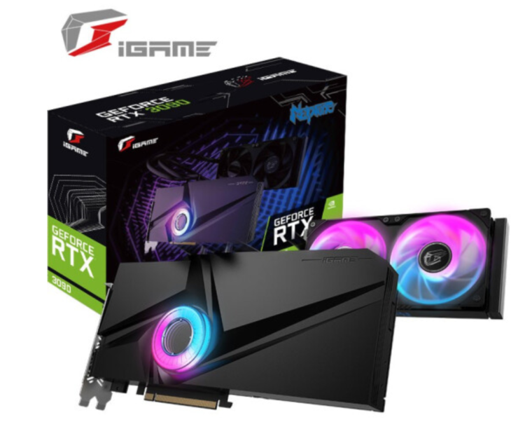 Colorful Unveils iGame GeForce RTX 3090 Neptune Liquid Cooled