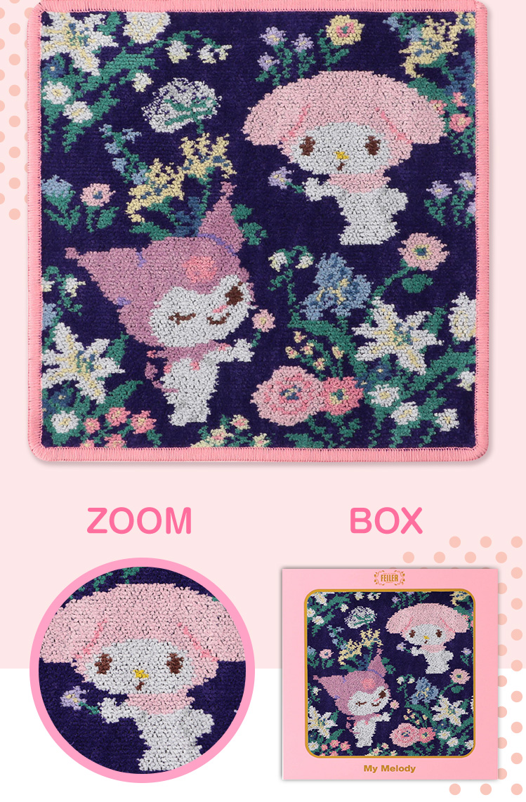 早い者勝ち✧*。フェイラー ハンカチ マイメロ クロミ プロムナード